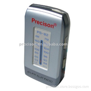 PS-82 AM/FM 2 band mini radio